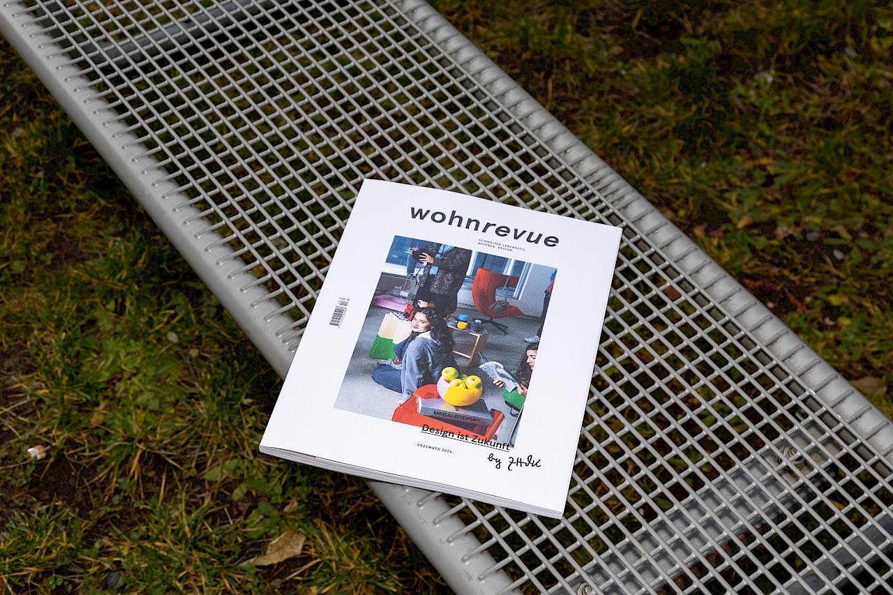 Sonderheft Wohnrevue x Design. Design ist Zukunft. Bild: Emilia Trog.