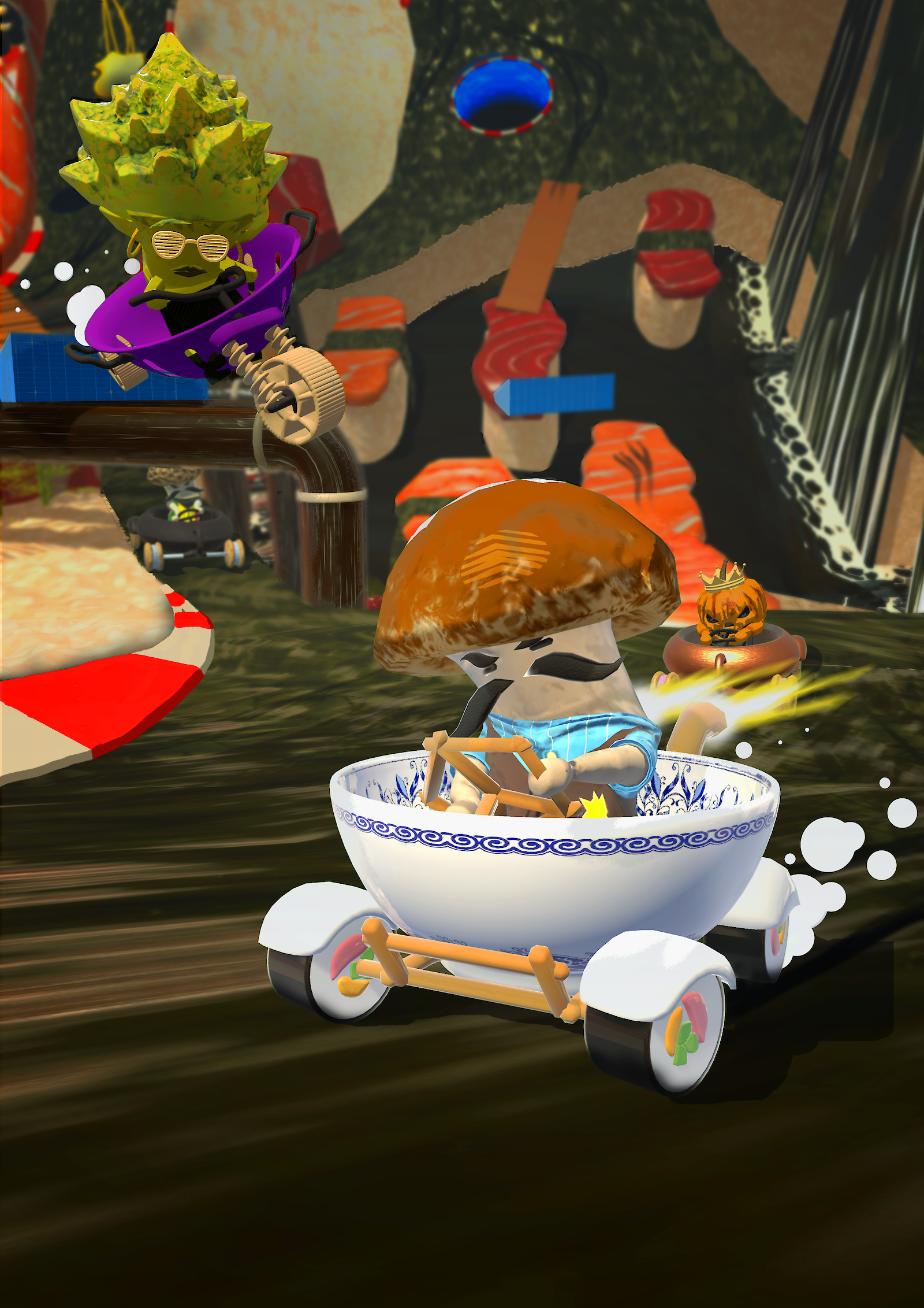 Im Geschwindigkeitsrausch mit «Fast! Food!». © ZHdK