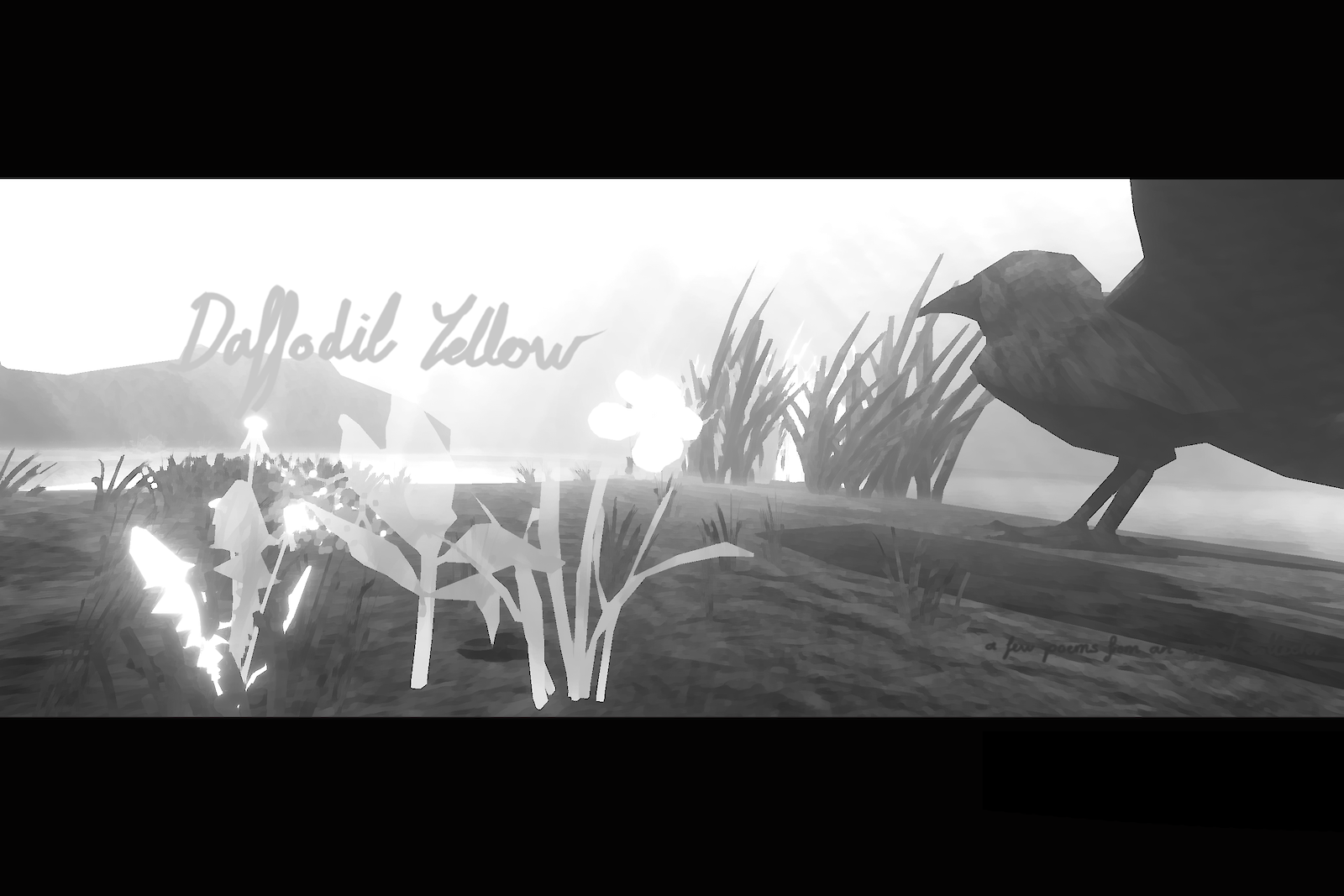 «Daffodil Yellow» – A poetic game experience © ZHdK.