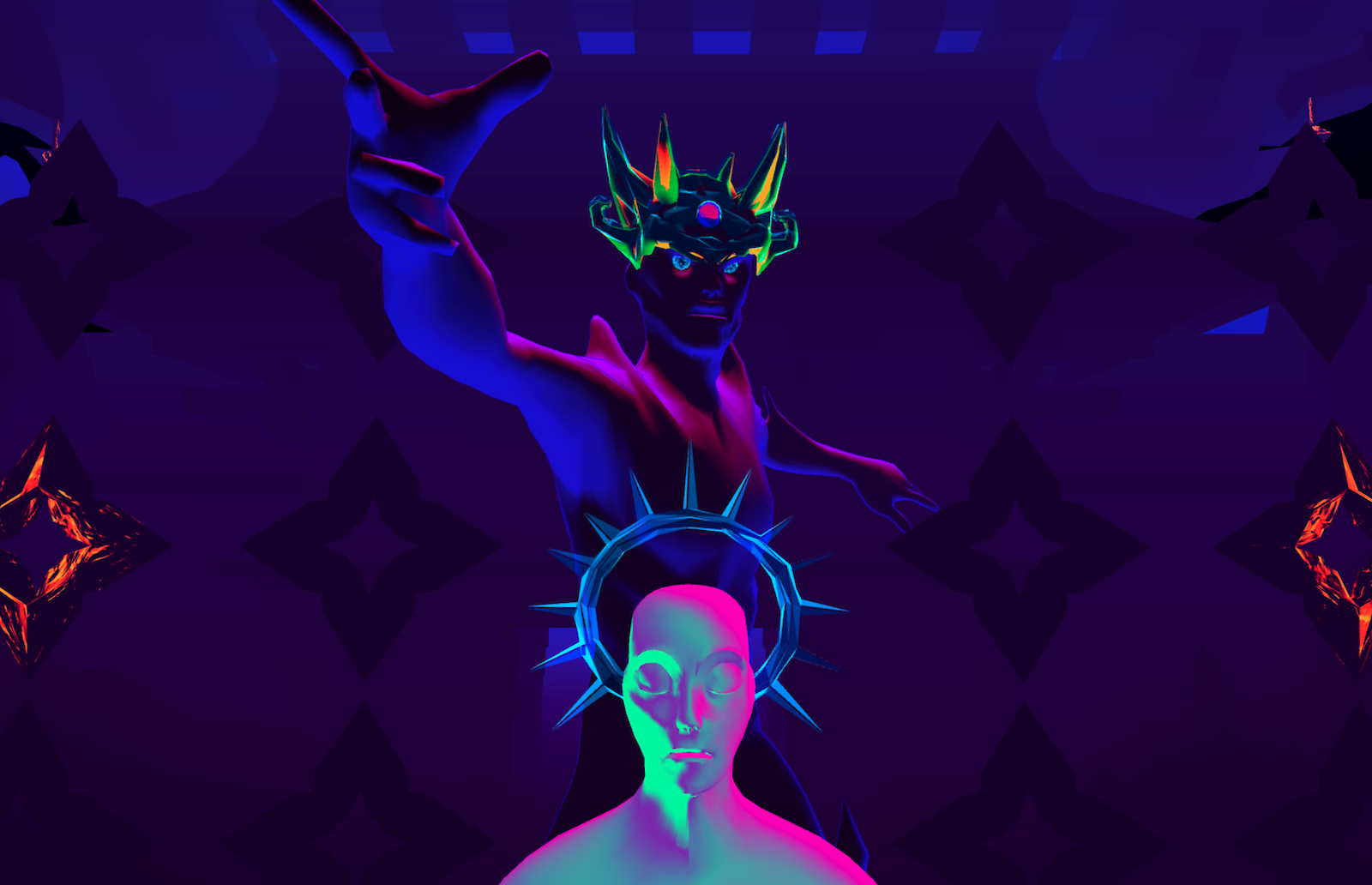 «Enma´s Urteil» – Ein Bullet-Hell-Spiel. © ZHdK