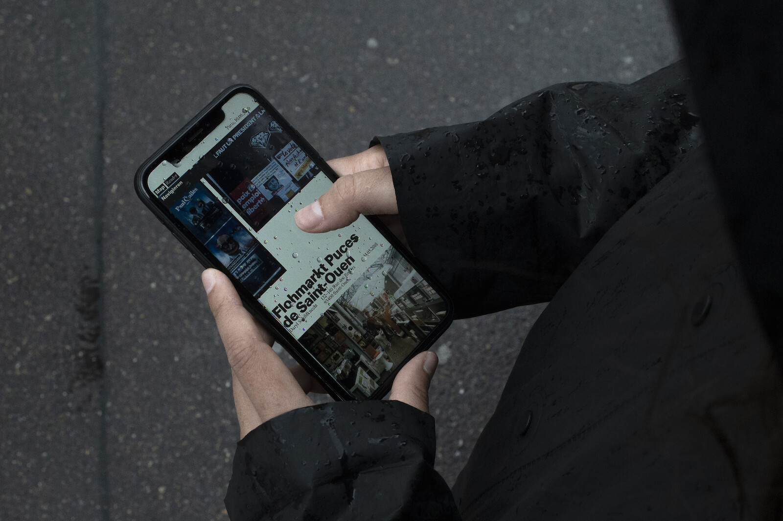 Interactive discovery: a digital travel guide of Paris