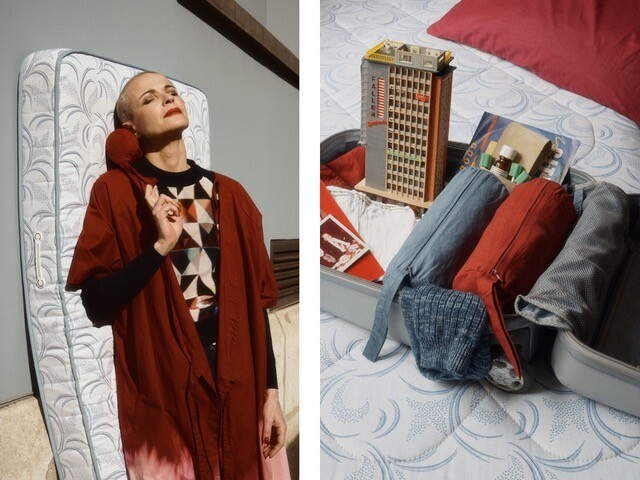 Travel Wear - Textile travel companions by Final Studio by Bitten Stetter. Photo: Mina Monsef.